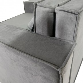 Кресло-кровать Принц КК1-ВСе (велюр серый) в Троицке - troick.ok-mebel.com | фото 11