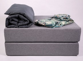 Кресло-кровать-пуф бескаркасное Прайм (мехико серый-графит) в Троицке - troick.ok-mebel.com | фото 5