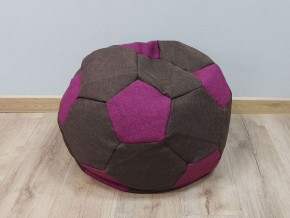 Кресло-мешок Мяч S (Savana Chocolate-Savana Berry) в Троицке - troick.ok-mebel.com | фото