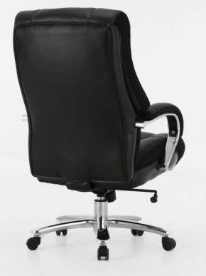 Кресло офисное BRABIX PREMIUM "Bomer HD-007" (рециклированная кожа, хром, черное) 531939 в Троицке - troick.ok-mebel.com | фото 4