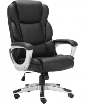 Кресло офисное BRABIX PREMIUM "Rest EX-555" (пружинный блок, экокожа, черное) 531938 в Троицке - troick.ok-mebel.com | фото