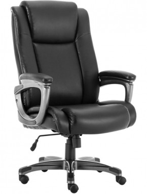 Кресло офисное BRABIX PREMIUM "Solid HD-005" (рециклированная кожа, черное) 531941 в Троицке - troick.ok-mebel.com | фото 1