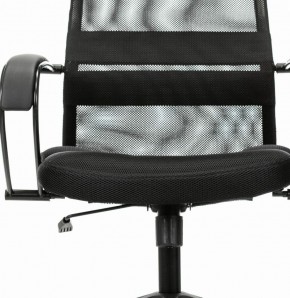 Кресло офисное BRABIX PREMIUM "Stalker EX-608 PL" (ткань-сетка/кожзам, черное) 532090 в Троицке - troick.ok-mebel.com | фото 5