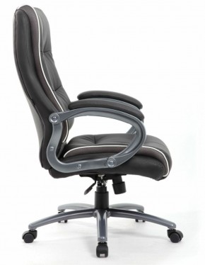 Кресло офисное BRABIX PREMIUM "Strong HD-009" (экокожа черная, ткань серая) 531945 в Троицке - troick.ok-mebel.com | фото 3