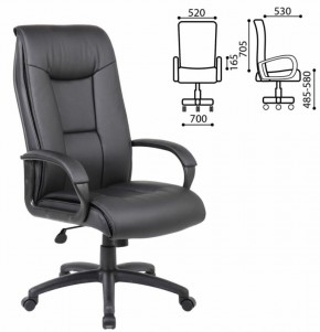 Кресло офисное BRABIX PREMIUM "Work EX-513" (экокожа, черное) 531943 в Троицке - troick.ok-mebel.com | фото 2