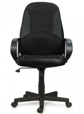 Кресло офисное BRABIX "City EX-512" (кожзам черный, ткань черная) 531407 в Троицке - troick.ok-mebel.com | фото 4