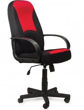 Кресло офисное BRABIX "City EX-512", ткань черная/красная, TW, 531408 в Троицке - troick.ok-mebel.com | фото