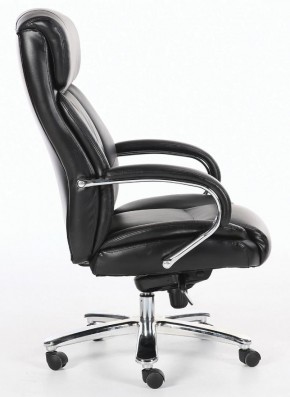 Кресло офисное BRABIX "Direct EX-580" (хром/рециклированная кожа/черное) 531824 в Троицке - troick.ok-mebel.com | фото 3
