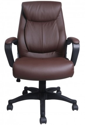 Кресло офисное BRABIX "Enter EX-511" (экокожа/коричневая) 531163 в Троицке - troick.ok-mebel.com | фото 3