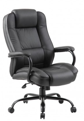 Кресло офисное BRABIX "Heavy Duty HD-002" (экокожа/черное) 531829 в Троицке - troick.ok-mebel.com | фото