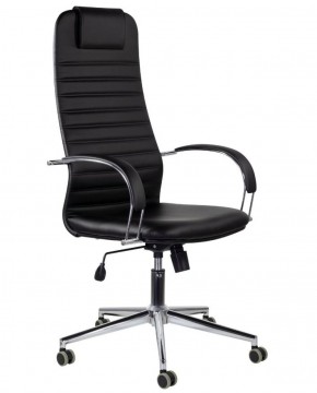 Кресло офисное BRABIX "Pilot EX-610 CH" premium (черное/кожзам) 532418 в Троицке - troick.ok-mebel.com | фото
