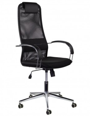 Кресло офисное BRABIX "Pilot EX-610 CH" premium (черное/ткань-сетка) 532417 в Троицке - troick.ok-mebel.com | фото