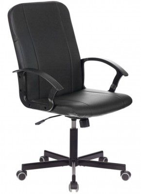 Кресло офисное BRABIX "Simple EX-521" (экокожа, черное) 532103 в Троицке - troick.ok-mebel.com | фото