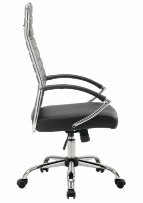 Кресло офисное BRABIX "Style EX-528", экокожа, хром, черное, 531947 в Троицке - troick.ok-mebel.com | фото 3