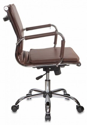 Кресло руководителя Бюрократ CH-993-LOW/BROWN коричневый в Троицке - troick.ok-mebel.com | фото 2