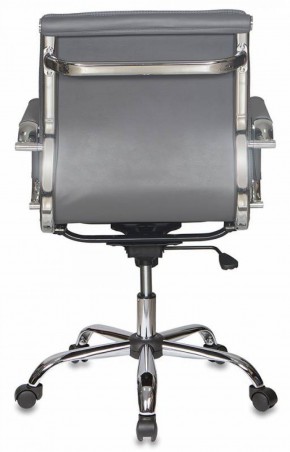 Кресло руководителя Бюрократ CH-993-LOW/GREY серый в Троицке - troick.ok-mebel.com | фото 4