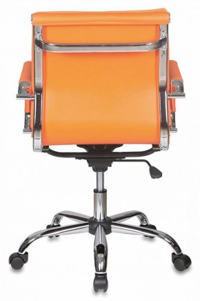 Кресло руководителя Бюрократ CH-993-LOW/ORANGE оранжевый в Троицке - troick.ok-mebel.com | фото 4