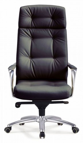 Кресло руководителя Бюрократ _DAO/BLACK черный в Троицке - troick.ok-mebel.com | фото 2