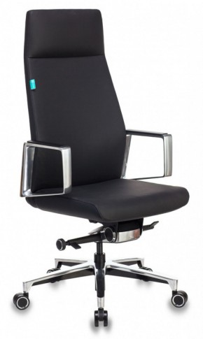 Кресло руководителя Бюрократ _JONS/BLACK черный в Троицке - troick.ok-mebel.com | фото