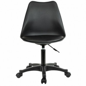 Кресло стул BRABIX "Eames MG-310 PL", пластик черный, экокожа черная, 532927 в Троицке - troick.ok-mebel.com | фото