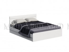 НЭНСИ NEW Кровать 1,4 м (Белый глянец холодный/Белый) в Троицке - troick.ok-mebel.com | фото 1