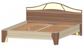 ВЕРОНА Кровать 1600 с основанием (ясень шимо комб.) в Троицке - troick.ok-mebel.com | фото