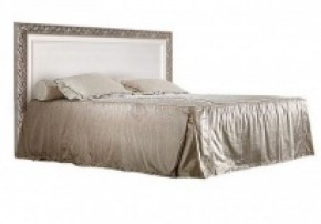 Кровать 2-х спальная (1,8 м) Тиффани штрих-лак/серебро (ТФКР180-1) в Троицке - troick.ok-mebel.com | фото