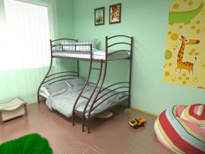 Кровать 2-х ярусная Глория 1400*1900 (МилСон)  в Троицке - troick.ok-mebel.com | фото