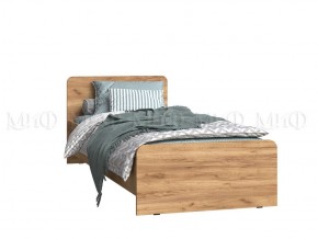 ЧЕЛСИ Color Кровать 800 с настилом ЛДСП (Дуб крафт) в Троицке - troick.ok-mebel.com | фото 2