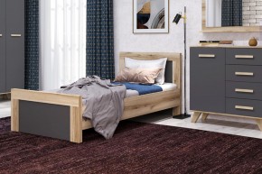 Кровать 900 Вега Скандинавия в Троицке - troick.ok-mebel.com | фото 3