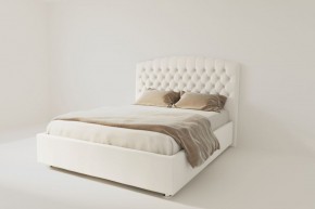 Кровать Берлин с ПМ 1200 (экокожа белая) в Троицке - troick.ok-mebel.com | фото 3