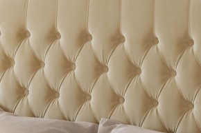 Кровать Берлин с ПМ 900 (экокожа бежевая) в Троицке - troick.ok-mebel.com | фото 3