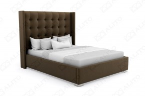 Кровать Брауни Люкс интерьерная +основание (140х200) в Троицке - troick.ok-mebel.com | фото 16