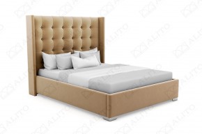 Кровать Брауни Люкс интерьерная +основание (140х200) в Троицке - troick.ok-mebel.com | фото 18