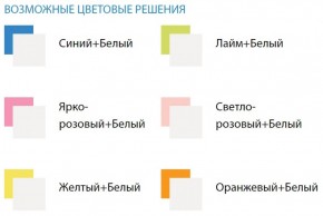 Кровать детская 2-х ярусная Юниор-8 (800*1900) ЛДСП в Троицке - troick.ok-mebel.com | фото 2