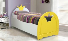 Кровать детская Корона (700*1400) МДФ матовый в Троицке - troick.ok-mebel.com | фото