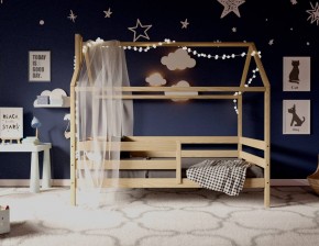 Кровать-домик 80*190 без покраски в Троицке - troick.ok-mebel.com | фото 2