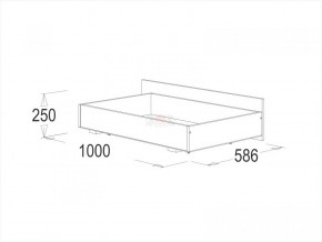 Кровать двойная Ольга 1Н + 2-а ящика (1600*2000) в Троицке - troick.ok-mebel.com | фото 3