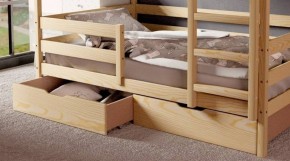 Кровать двухъярусная без крыши 80*190 без покраски в Троицке - troick.ok-mebel.com | фото 4
