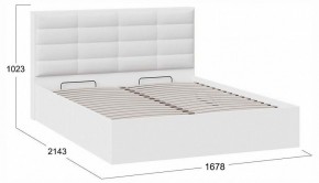 Кровать двуспальная Агата с ПМ Тип 1 в Троицке - troick.ok-mebel.com | фото 4