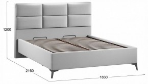 Кровать двуспальная Делана с ПМ Тип 1 в Троицке - troick.ok-mebel.com | фото 4