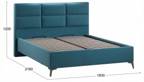 Кровать двуспальная Делана с ПМ Тип 1 в Троицке - troick.ok-mebel.com | фото 4