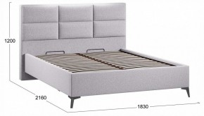 Кровать двуспальная Делана с ПМ Тип 1 в Троицке - troick.ok-mebel.com | фото 4