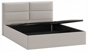 Кровать двуспальная Глосс с ПМ Тип 1 в Троицке - troick.ok-mebel.com | фото 3