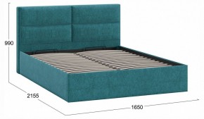 Кровать двуспальная Глосс с ПМ Тип 1 в Троицке - troick.ok-mebel.com | фото 4