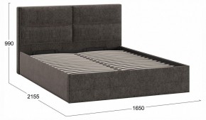 Кровать двуспальная Глосс с ПМ Тип 1 в Троицке - troick.ok-mebel.com | фото 4