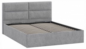 Кровать двуспальная Глосс с ПМ Тип 1 в Троицке - troick.ok-mebel.com | фото 2