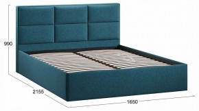 Кровать двуспальная Стелла с ПМ Тип 1 в Троицке - troick.ok-mebel.com | фото 4