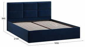 Кровать двуспальная Стелла с ПМ Тип 1 в Троицке - troick.ok-mebel.com | фото 4