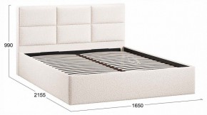 Кровать двуспальная Стелла с ПМ Тип 1 в Троицке - troick.ok-mebel.com | фото 4
